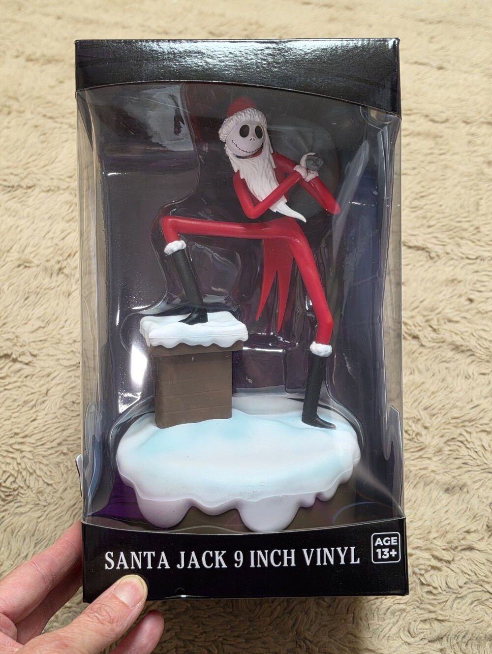 Santa Jack 9-Inch Vinyl Figurine, Culturefly, In Original Box